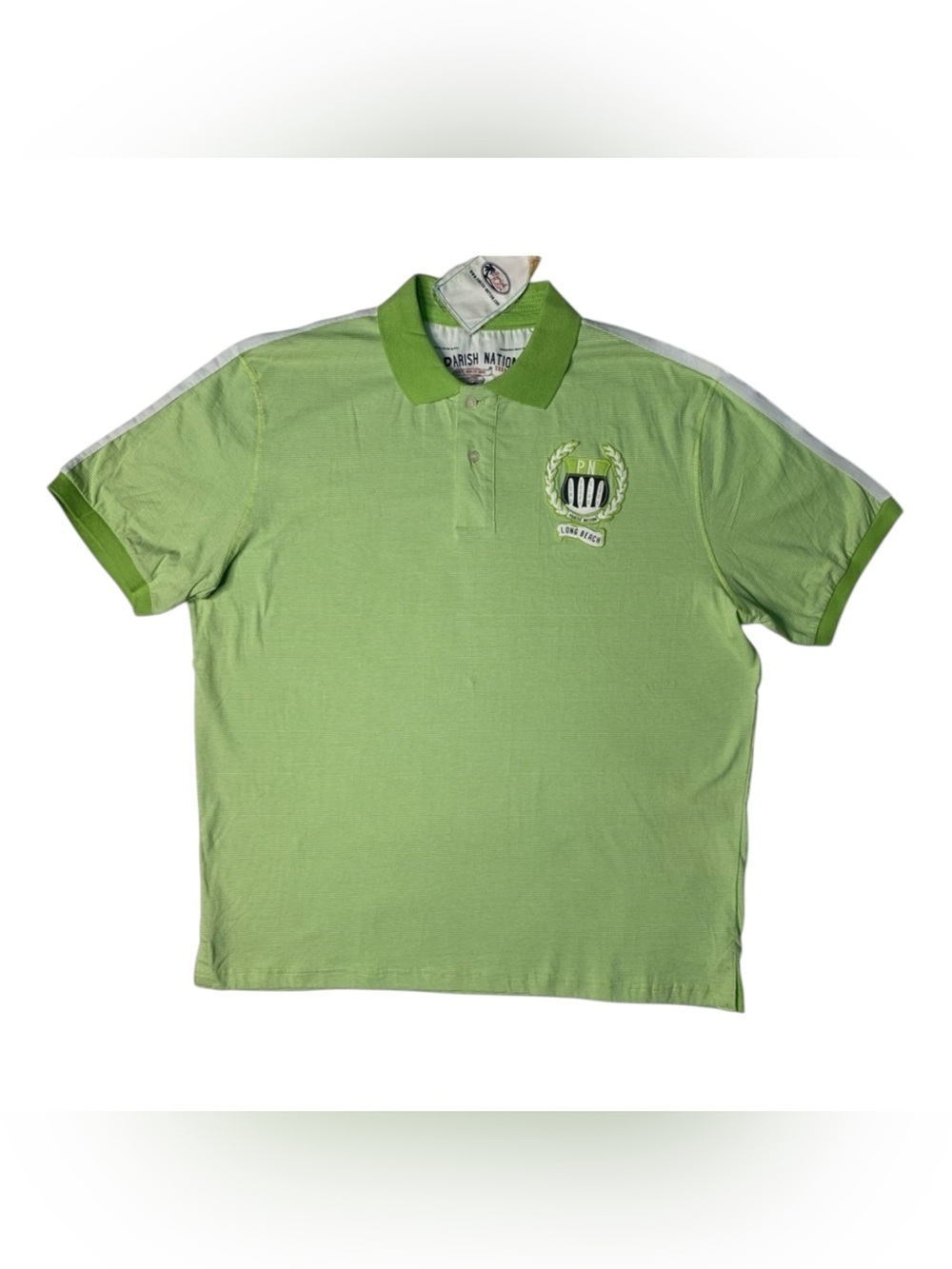 Green Polo Shirt for Men Sz 2xl Parish Nation